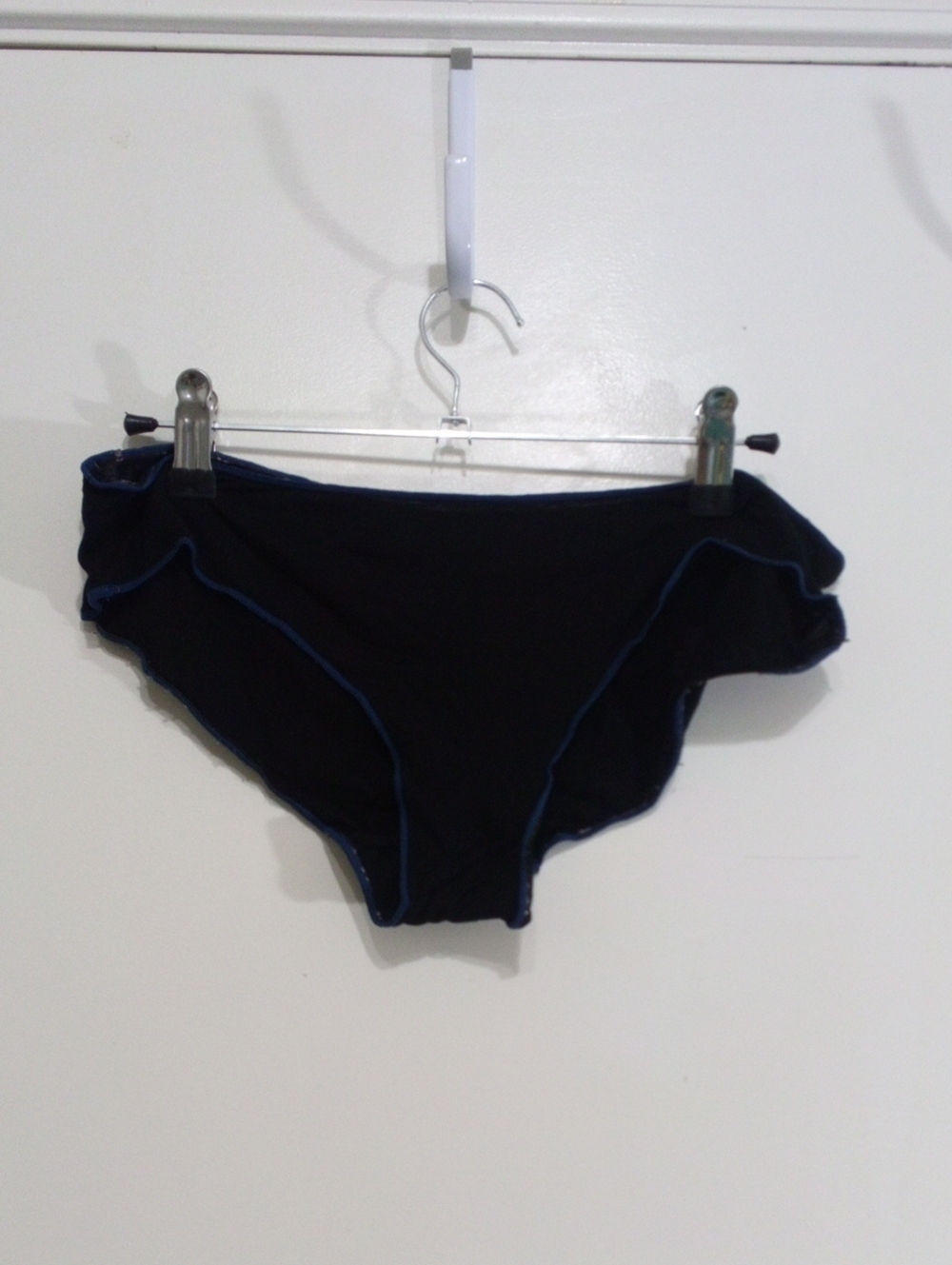 Honeydew Intimates Black Bikini Briefs with Blue Trim